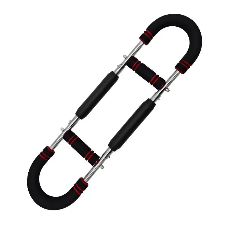 60-110lb Adjustable Power Twister – Portable Arm & Chest Trainer for Home Fitness
